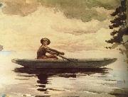 Winslow Homer Boating people oil painting